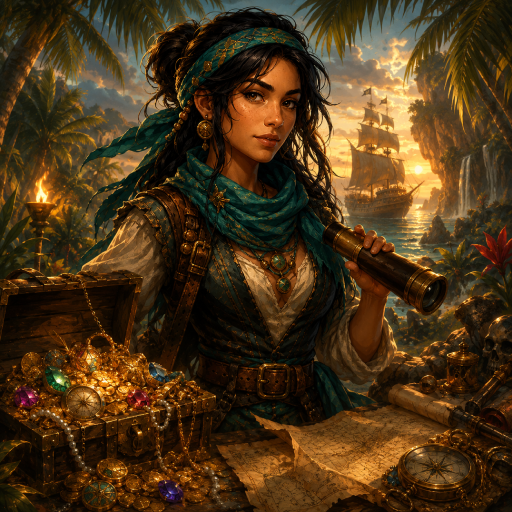 Hidden Objects: Pirate Secrets app icon