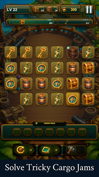 Pirate Cargo Jam gameplay