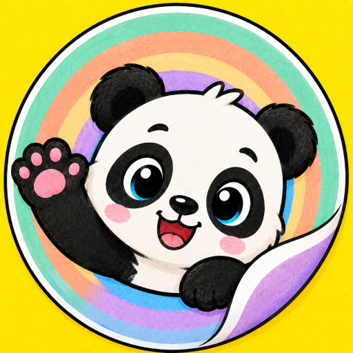 Sticker Pop: Kids Coloring app icon